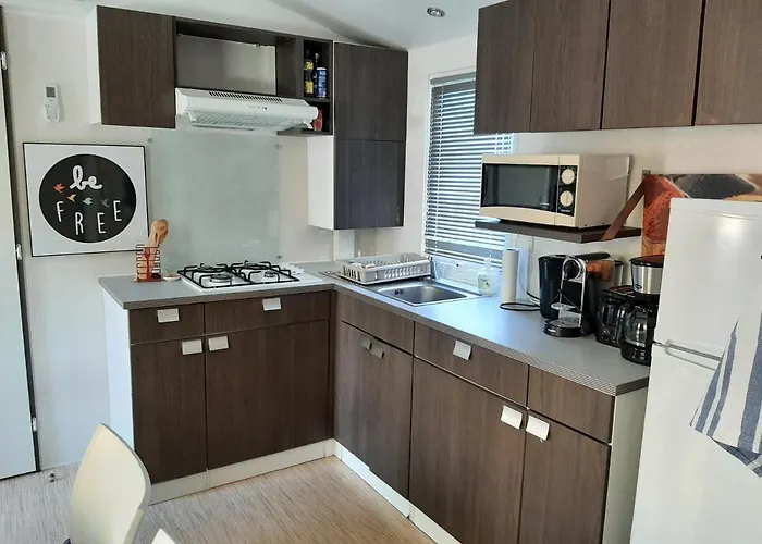 Mobile Home Entierement Equipe